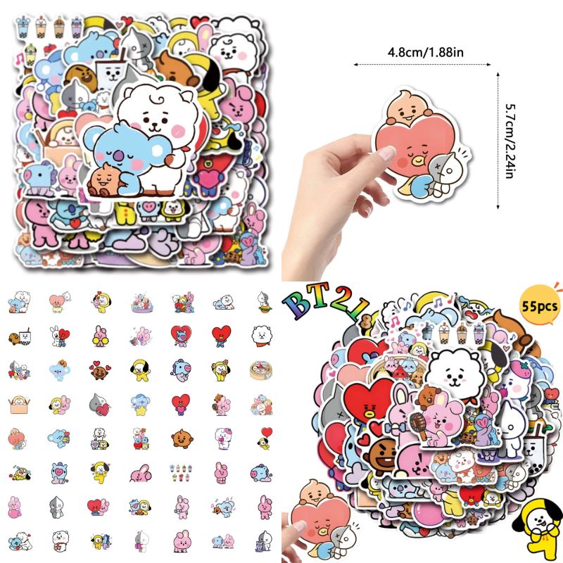 Cookies Pack - Adesivi BT 2 1 Chimmy Cooky