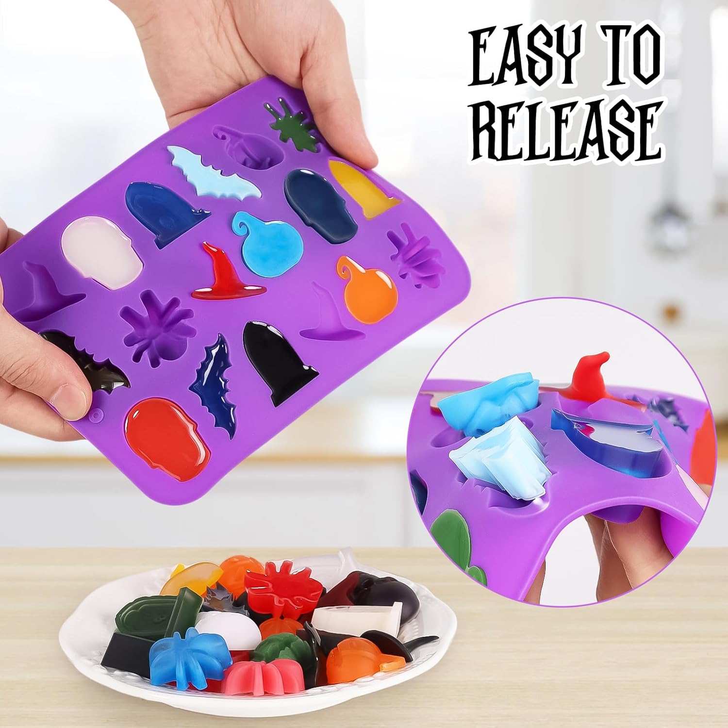Gummy Candy - Stampo in Silicone per Cioccolato di