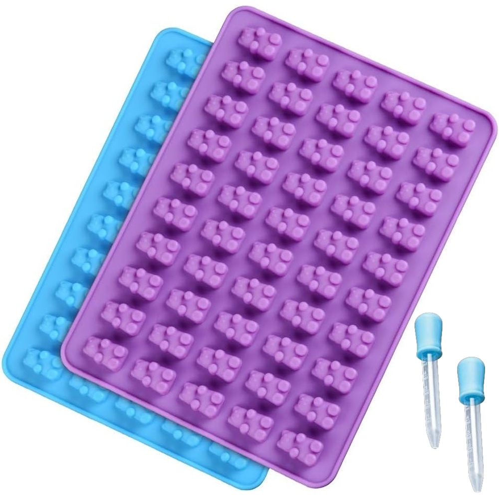 Gummy Candy - 4 Pezzi Mini Orsetto Gommoso Stampo