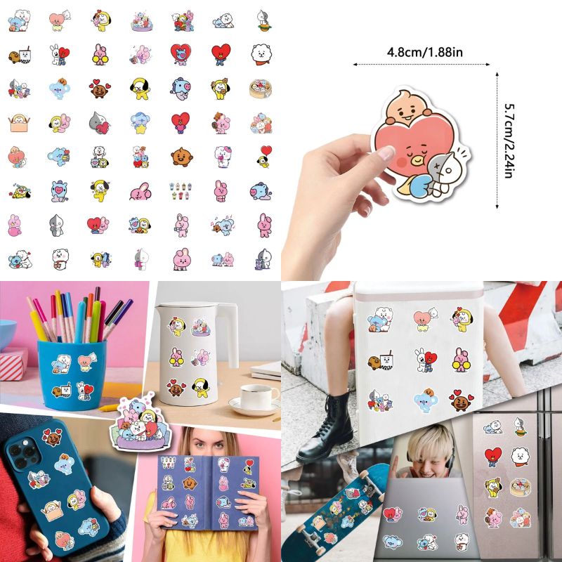 Adesivi BT 2 1 Chimmy Cooky Ko - Cookies Pack recensione e prezzo