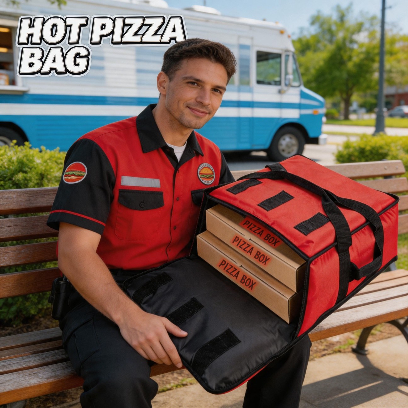 Borsa per la consegna di pizza - Food Snacks Delivery recensione e prezzo