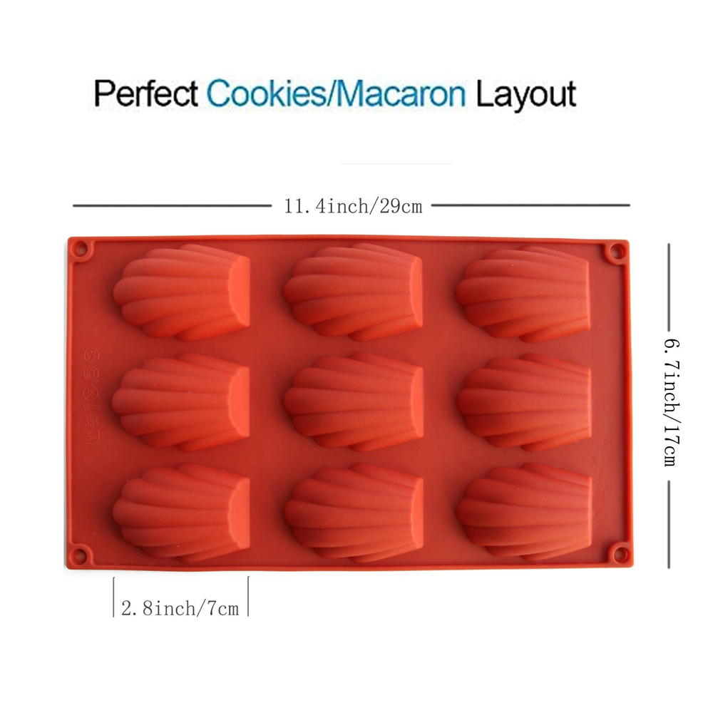2 pz/set Silicone Madeline Coo - Cookies Pack recensione e prezzo