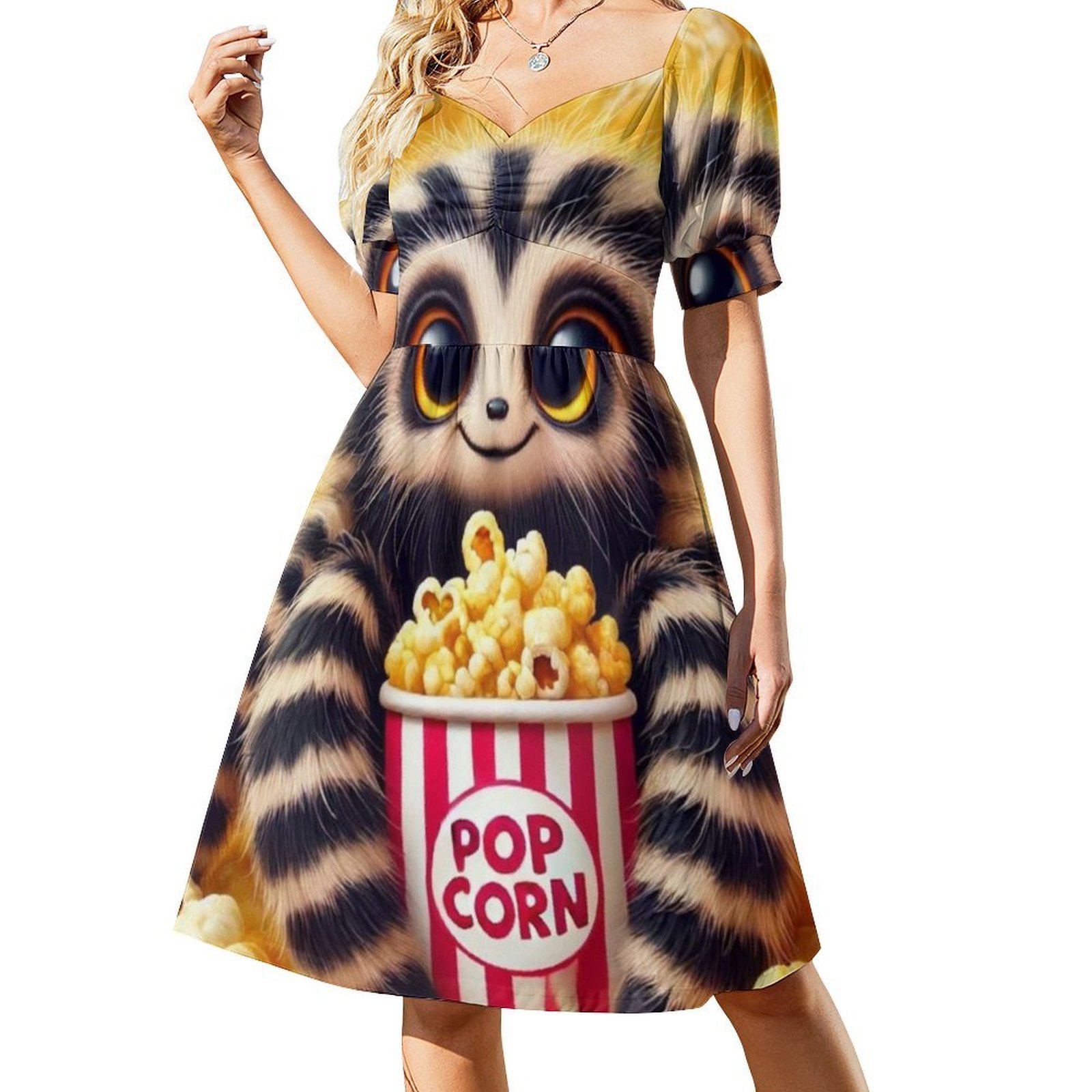 Abito senza maniche in stile b - Popcorn recensione e prezzo