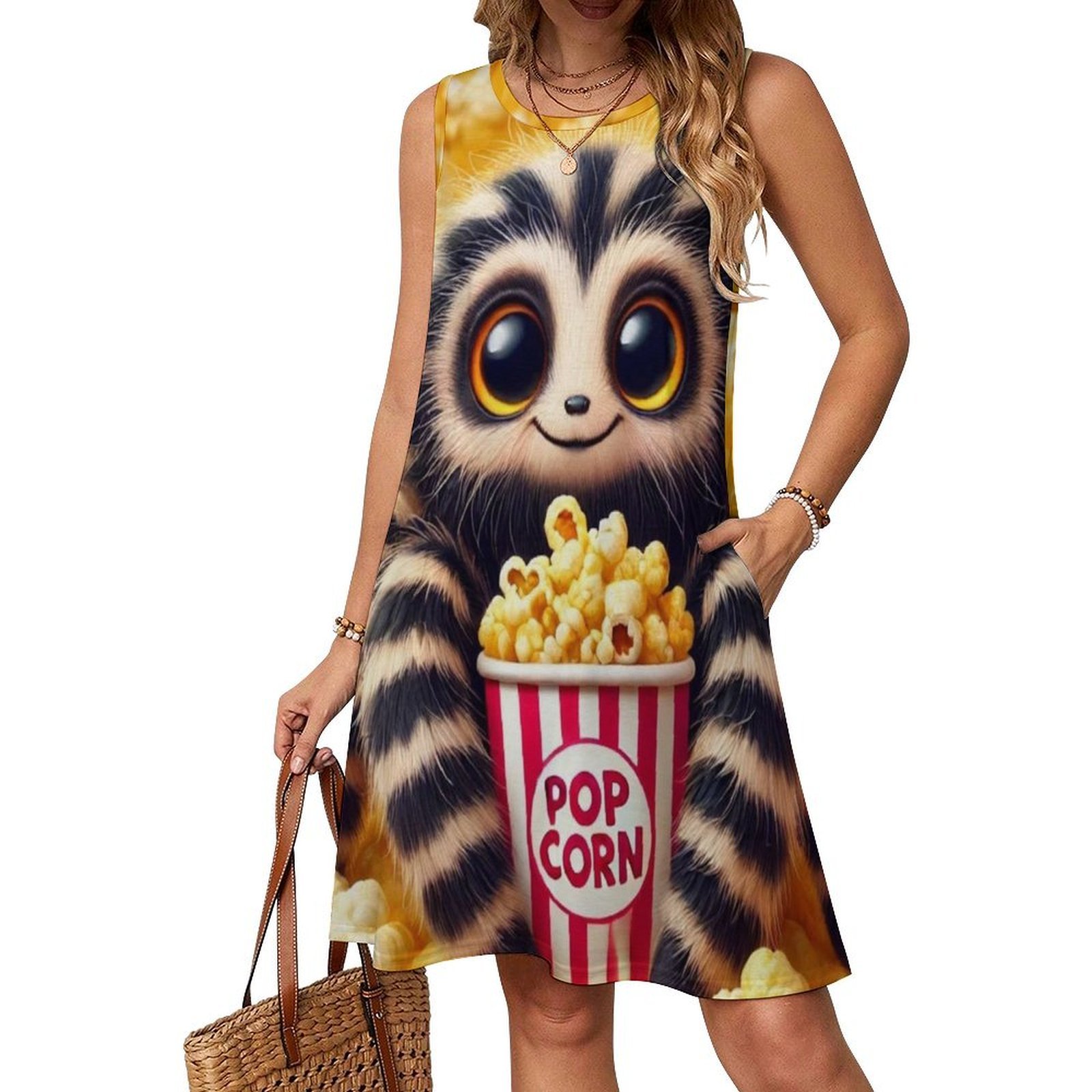 Abito senza maniche in stile b - Popcorn recensione e prezzo