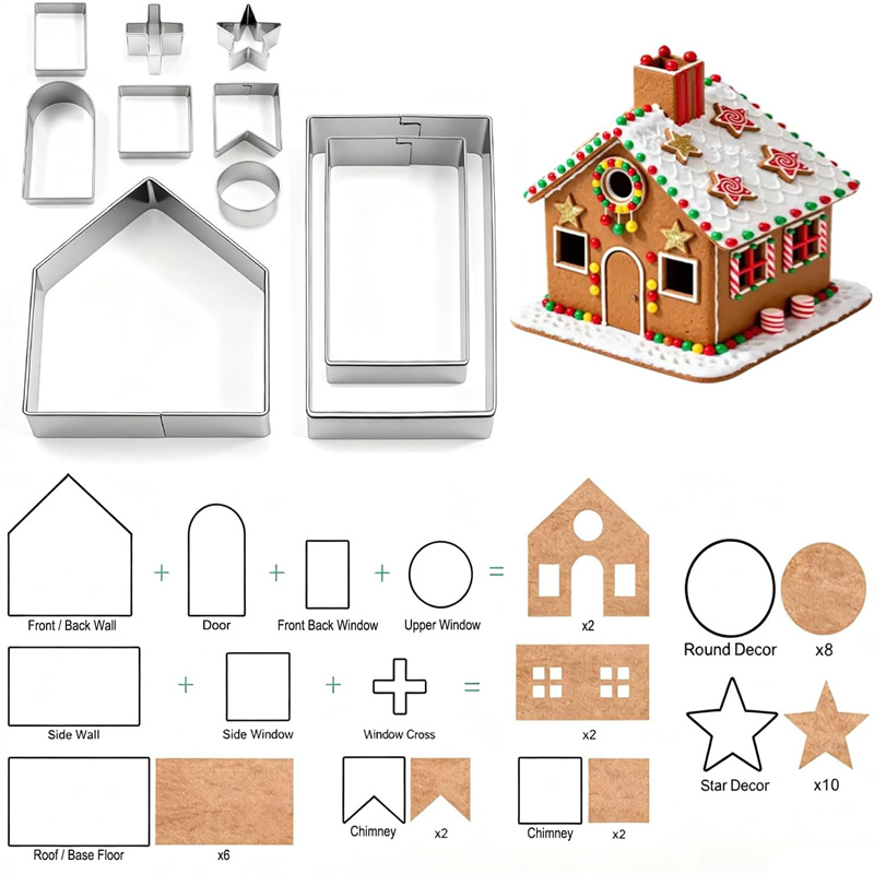 Set di Tagliabiscotti Natalizi - Cookies Pack recensione e prezzo